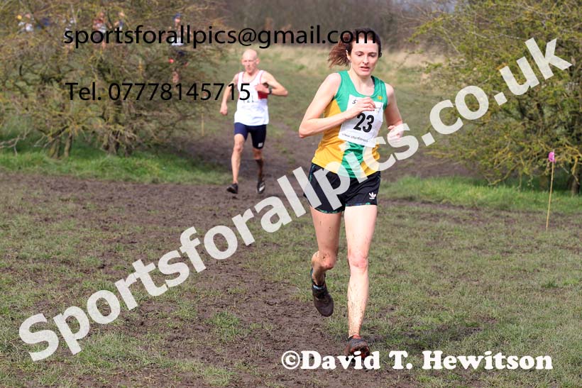 Womens and Mens 65+ in the 2023 BMAF Cross Country Champs., Wallsend. Photo: David T. Hewitson/Sports for All Pics